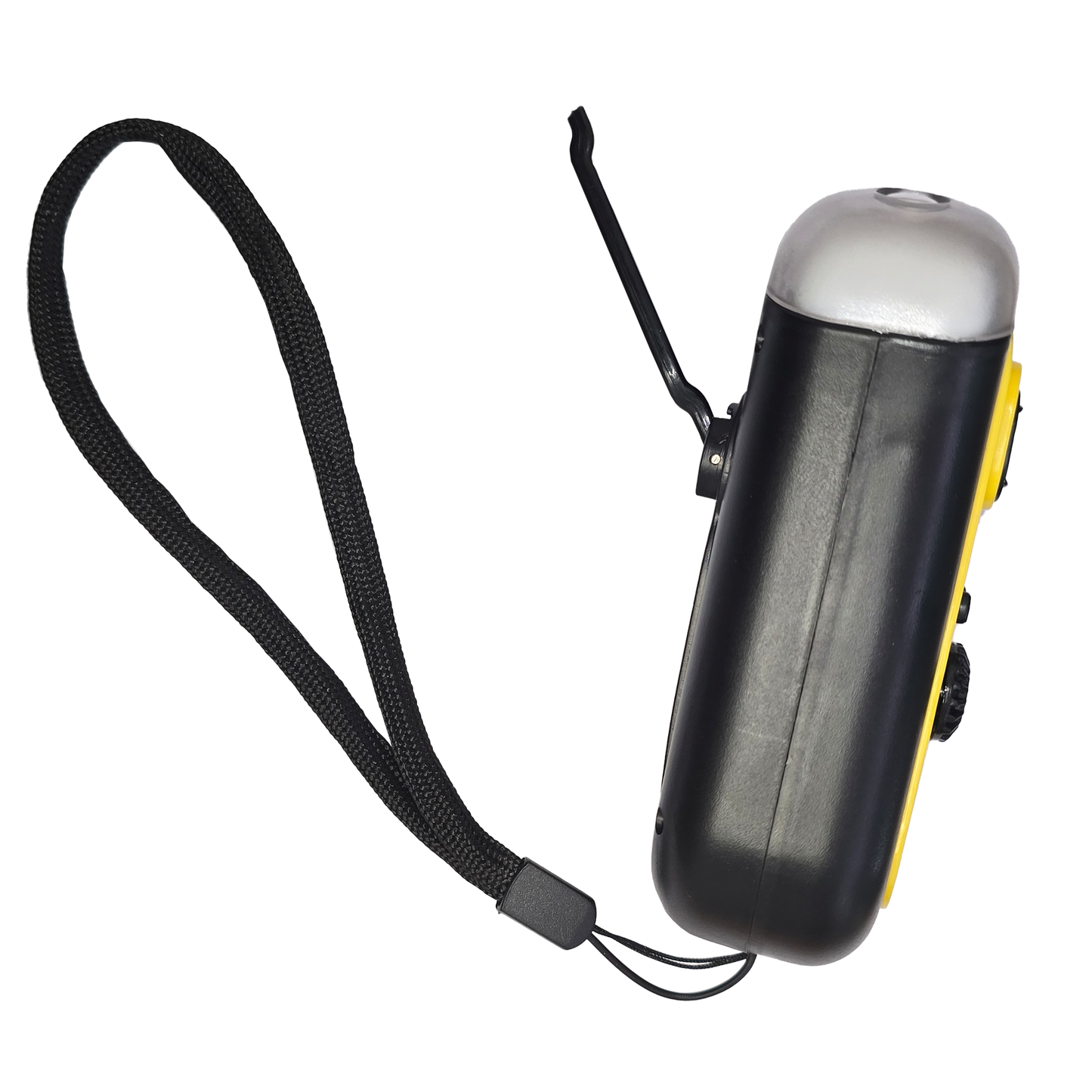 Wind-Up Multi-Function Flashlight with Built-In FM Radio
