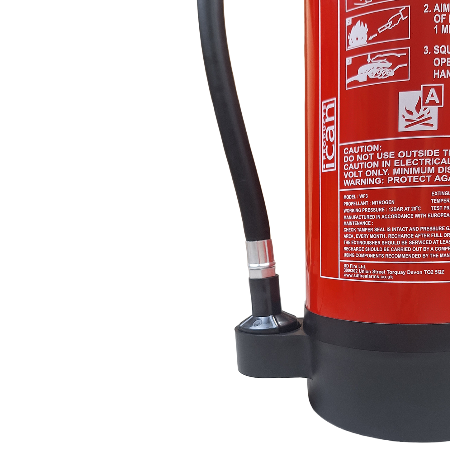 3 Litre Fluorine-Free Wet Chemical Fire Extinguisher