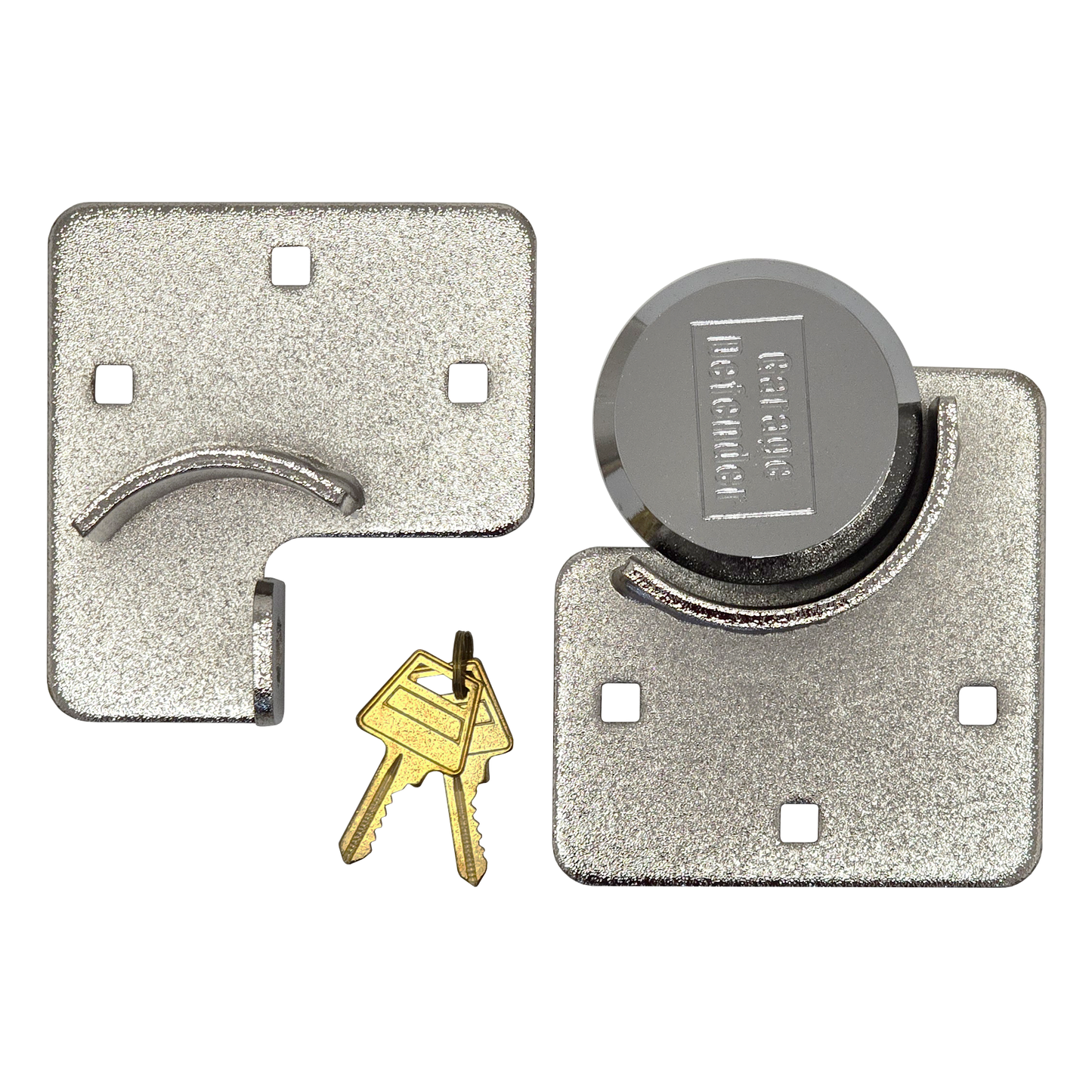 iCAN Heavy Duty Lock, 73 mm Round Shackleless Padlock and Hasp