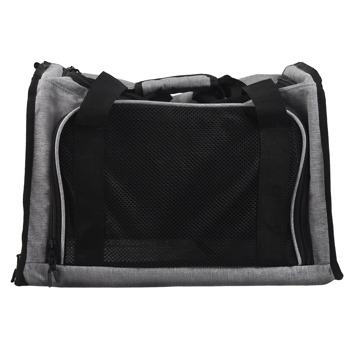 iCan Classic Pet Carrier – Light Grey Canvas Soft-Sided Carrier