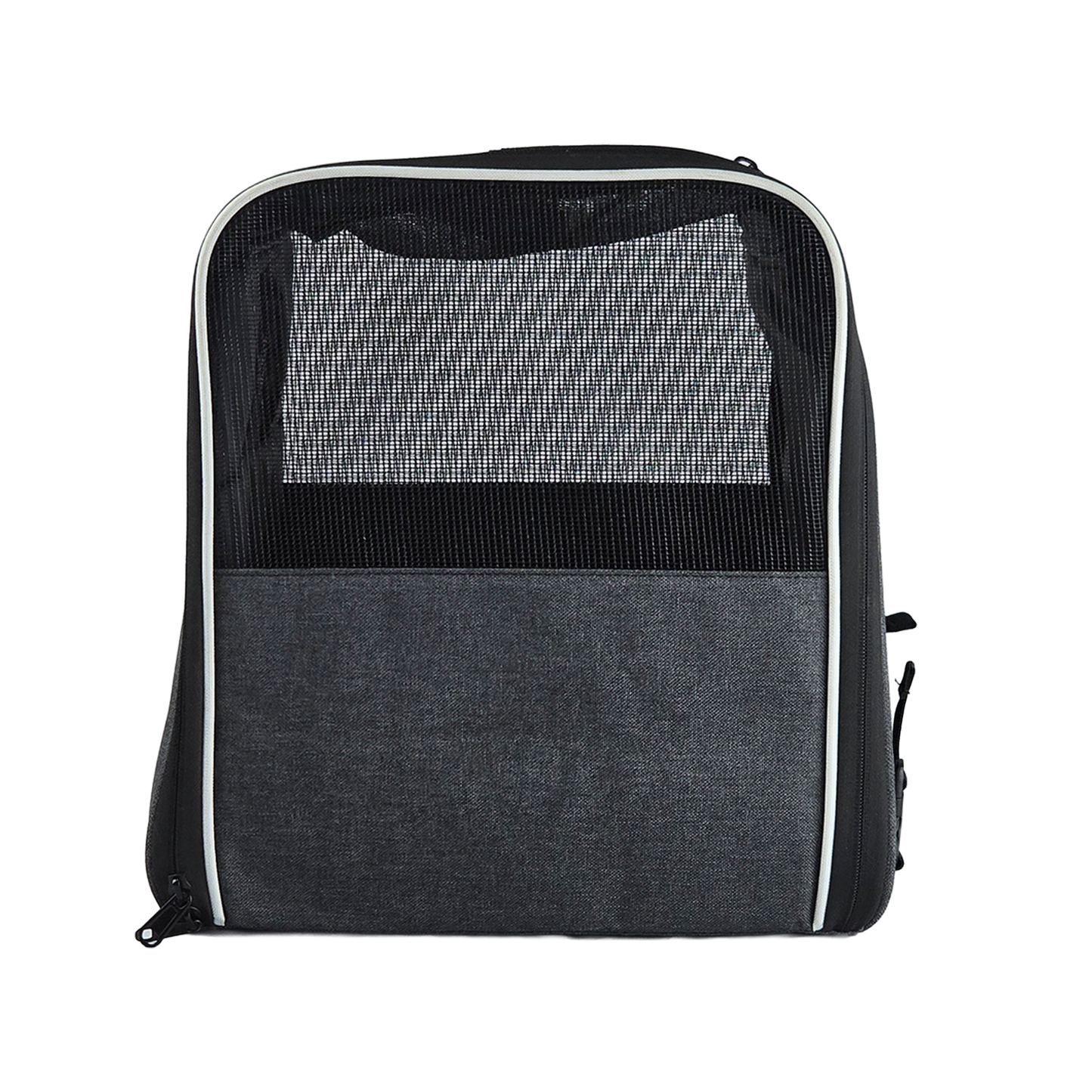 iCan Deluxe Pet Carrier – Dark Grey Premium Canvas Travel Bag