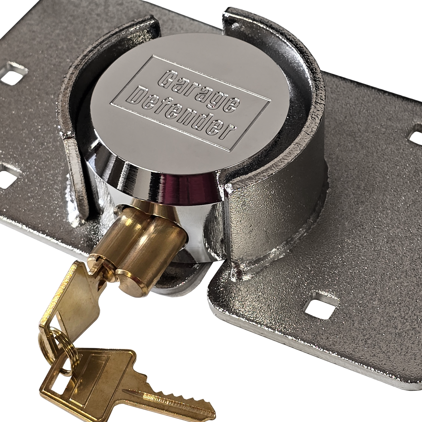 iCAN Heavy Duty Lock, 73 mm Round Shackleless Padlock and Hasp