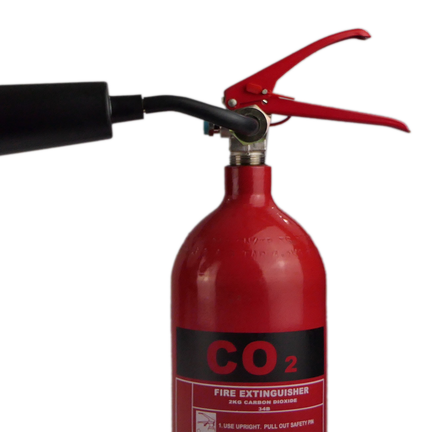 iCan 2kg CO2 Fire Extinguisher - UK Law Compliant - Safety First for Electrical Fires