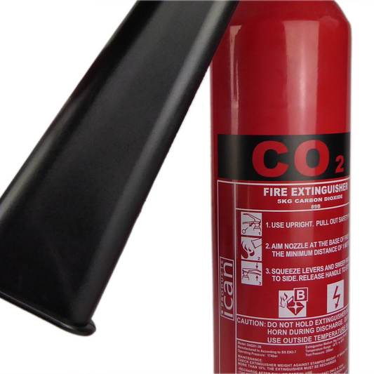 iCan 5kg CO2 Fire Extinguisher - Legal Standard - Heavy-Duty Protection for Industrial Spaces