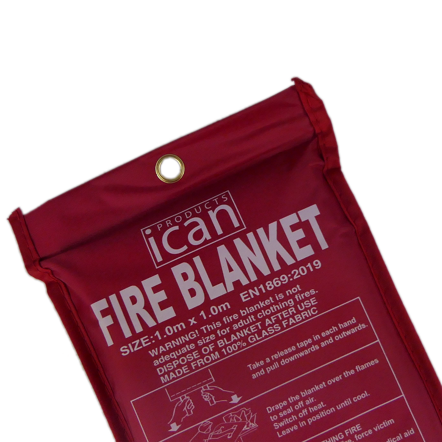 iCan 1x1m Fire Blanket
