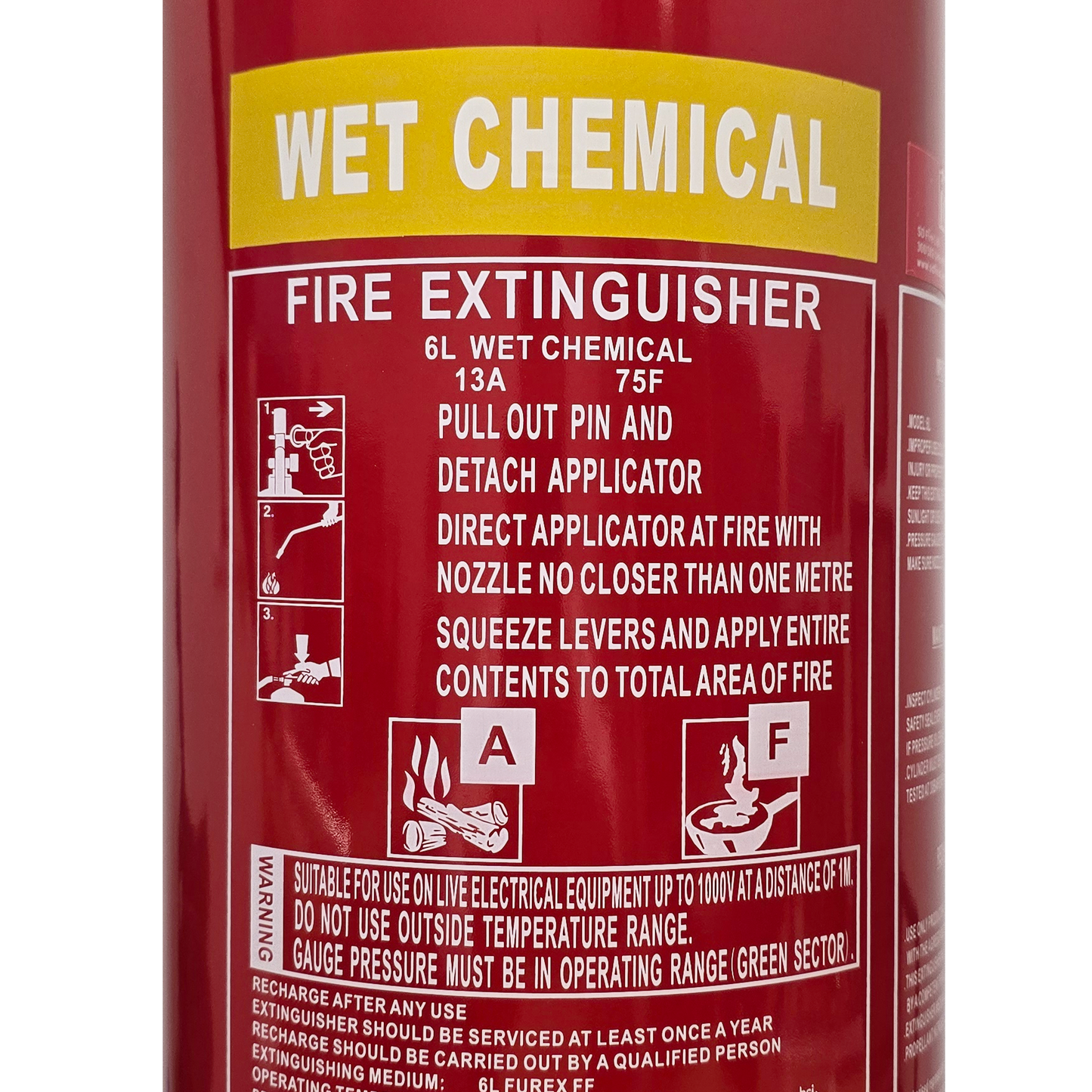 iCAN 6 Litre Wet Chemical Fire Extinguisher