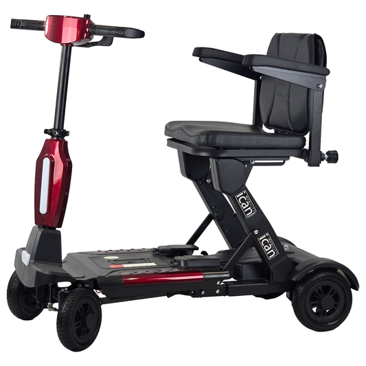 iCan EasyFold X-11 Manual Folding Mobility Scooter