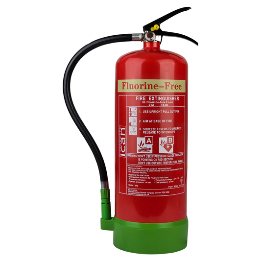 6L Fluorine-Free Foam Fire Extinguisher – Eco-Friendly AFFF Alternative