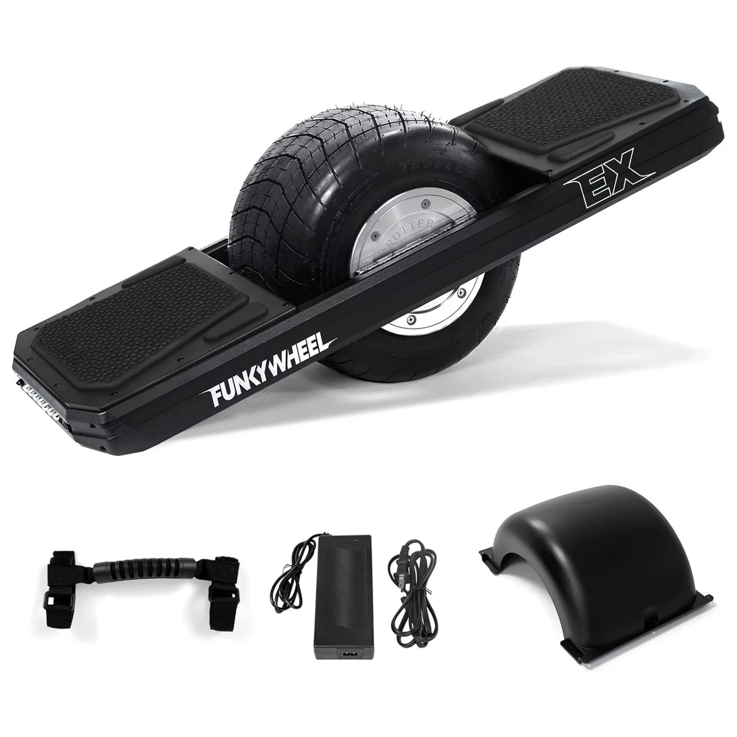 iCan Products FunkyWheel One Wheel Electric Skateboard