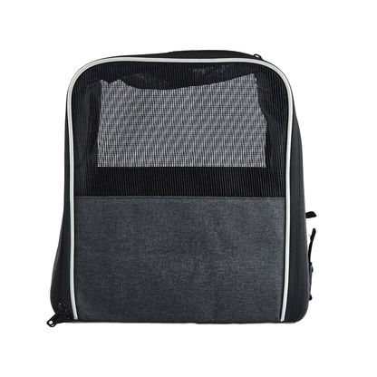 iCan Deluxe Pet Carrier – Dark Grey Premium Canvas Travel Bag