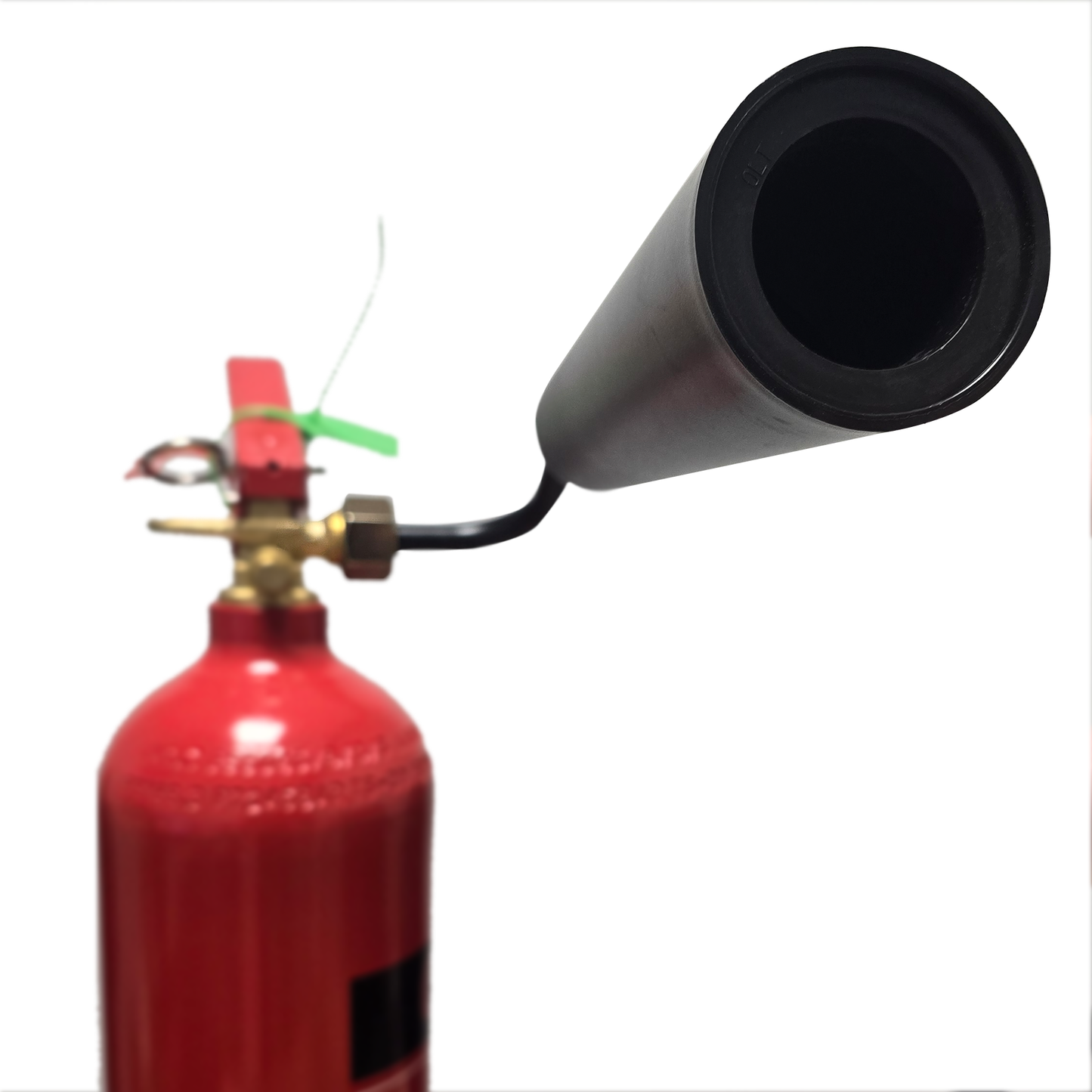 iCan Products 2kg CO₂ Fire Extinguisher with Aluminium Body - SD Fire Alarms