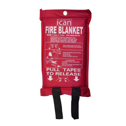iCan 1x1m Fire Blanket