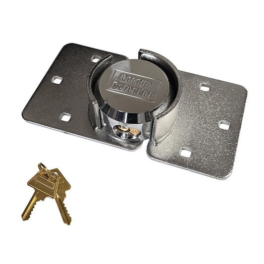 iCAN Heavy Duty Lock, 73 mm Round Shackleless Padlock and Hasp