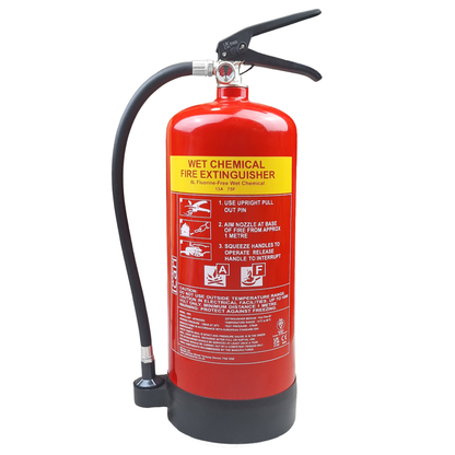 6 Litre Fluorine-Free Wet Chemical Fire Extinguisher