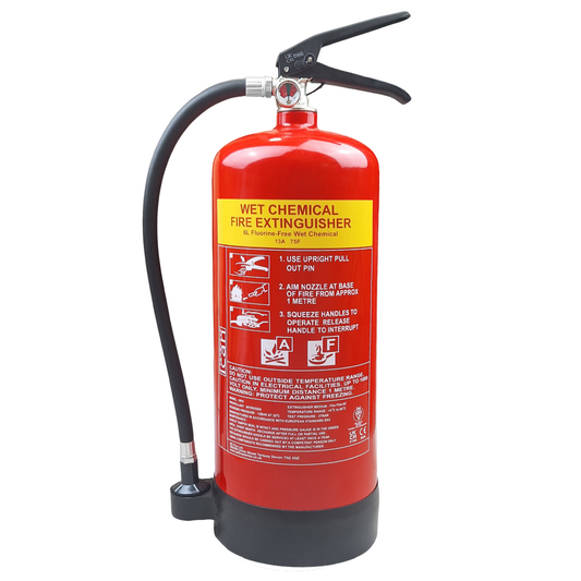 6 Litre Fluorine-Free Wet Chemical Fire Extinguisher